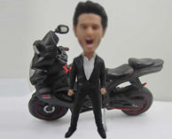 Personalized custom Motorcycle bobbleheads