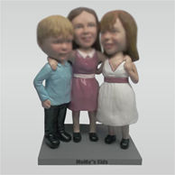 Custom family bobbleheads doll