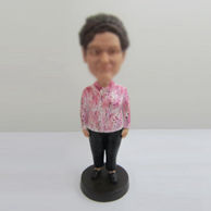 Personalized custom Mom bobbleheads