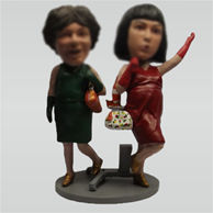 Custom go shopping bobbleheads