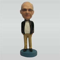 Personalized Custom casual man bobble heads