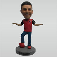 Personalized Custom man bobble head doll