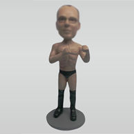 Custom strong man bobblehead