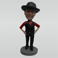 Custom Gentleman bobble head