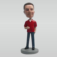 Personalized Custom casual bobble heads