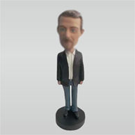 Custom man bobble heads